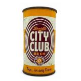 City Club Flat Top Beer Can