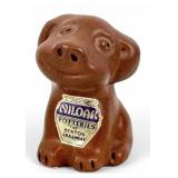 Niloak Pottery Dog Paperweight