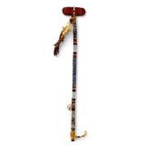 Native American Beaded War Club