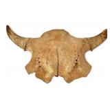 Native American Painted Hanging Bison Skull