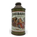 Barbarossa Cone Top Beer Can