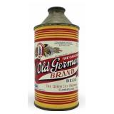Old German Brand Cone Top Beer Can