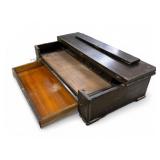 Antique Travel Foldable Writing Desk Box