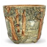 Weller "Forest " Matt Glazed Pottery Planter