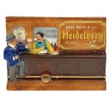 Antique Heidelberg Beer Sign 1930