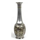 Kayser Silver Plated Art Nouveau Jugendstil Vase