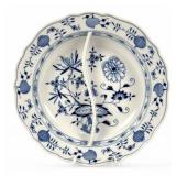 Meissen "Blue Onion" Divided Serving Platter