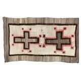 Antique Navajo Handwoven Rug