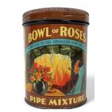Bowl Of Roses Pipe Mixture Tin