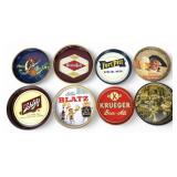 (8) Beer Advertising Trays Including Blatz
