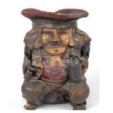 18th C. Toby Jug Figural Leather Pitcher Jug