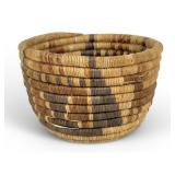 SW Hopi Kachina Head & Deer Basket