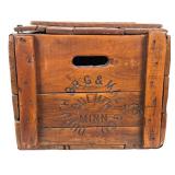 Duluth BRG & Malt Wooden Beer Crate