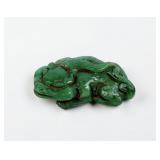 Vintage Chinese Jadeite Pixiu Carving