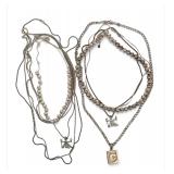 Group of Sterling Necklaces