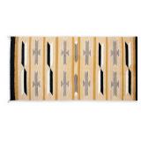 Navajo Gold & Black Banded Rug