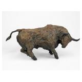 Siri Hollander 'Toro' Bronze Sculpture