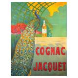 Original Camille Bouchet "Cognac Jacquet" Art...