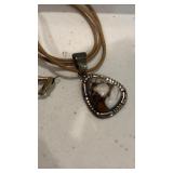 Hand Crafted Sterling Silver & White Buffalo Stone