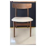 Wood Chair with Padded Seat
