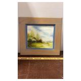 Wood Framed Painting, T. Smith
