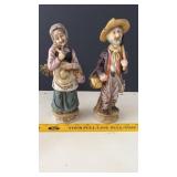 Old Man and Woman Figurines