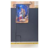 Garden Flag and Holder