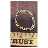 Gold Tone Link Bracelet