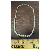 Vintage Faux Pearl Necklace