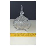Footed Glass Candy Dish