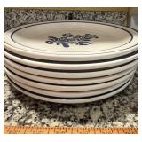 Set of 7 Pfaltzgraff Plates