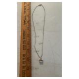 Train Necklace, no marks