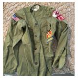 Boy Scout Shirt with Patches