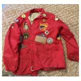 Child's Boy Scout Patch Windbreaker