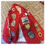 Child's Boy Scout Patch Windbreaker