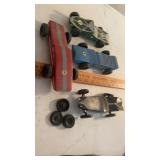 Vtg. Wood Derby Cars