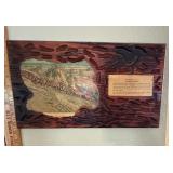 Bell Remuda Wooden Plaque