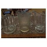 3 Glass Pitchers