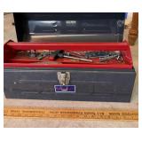 Metal Tool Box and Contents