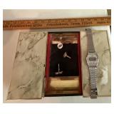 Men's Jewelry Keeper and Watch