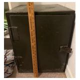 Vtg. Metal Safe/Storage Cabinet