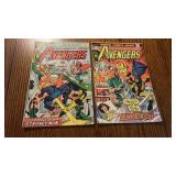 Bronze Age Avengers Lot: #138 & 139
