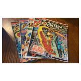 Marvel's Greatest Comics Lot (52, 53, 55, 57 & 58)