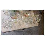 Lot of Glasses and Stemware