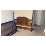 King Size Headboard, Frame, Boxsprings