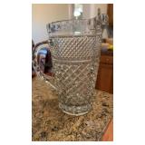 Pressed Glass Pitcher