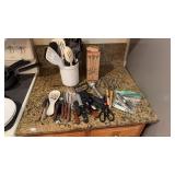 Lot of Knives and Utensils
