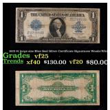1923 $1 large size Blue Seal Silver Certificate Gr