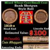Lincoln Wheat Cent 1c Mixed Roll Orig Brandt McDon