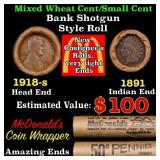 Small Cent Mixed Roll Orig Brandt McDonalds Wrappe